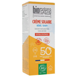 Bioregena Crème Solaire Bébé Bio SPF50+ 40 ml