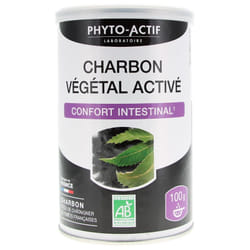 Phyto-Actif Charbon Végétal Activé Confort Intestinal Bio 100 g