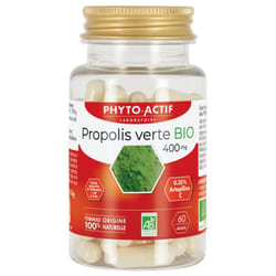 Phyto-Actif Propolis Verte 400 mg Bio 60 Gélules