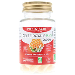 Phyto-Actif Gelée Royale 2000 mg Bio 60 Gélules