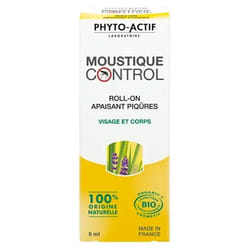 Phyto-Actif Moustique Control Roll-On Apaisant Piqûres Bio 5 ml