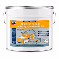 PEINTURE FACADE | IMPERMÉABILISATION FAÇADE Peinture façade acrylique PROCOM® Peinture façade PROCOM est une peinture extérie ...
