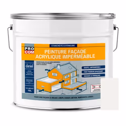 PEINTURE FACADE | IMPERMÉABILISATION FAÇADE Peinture façade acrylique PROCOM® Peinture façade PROCOM est une peinture extérie ...