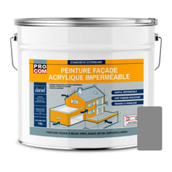 Peinture façade Procom crépi, façade à relief, imperméabilisation et protection des façades - Durable jusqu'à 10 ans 888888 10 litres