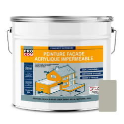 PROCOM Façade Ciment Gris - 10L