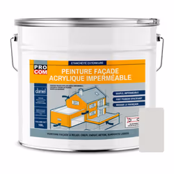 PEINTURE FACADE | IMPERMÉABILISATION FAÇADE Peinture façade acrylique PROCOM® Peinture façade PROCOM est une peinture extérie ...