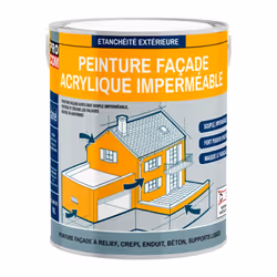 PEINTURE FACADE | IMPERMÉABILISATION FAÇADE Peinture façade acrylique PROCOM® Peinture façade PROCOM est une peinture extérie ...