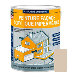 Peinture façade Procom crépi, façade à relief, imperméabilisation et protection des façades - Durable jusqu'à 10 ans d5c6b4 2.5 litres