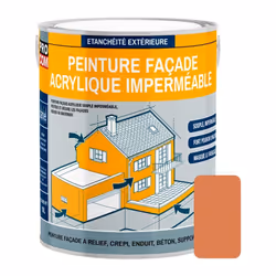 PEINTURE FACADE | IMPERMÉABILISATION FAÇADE Peinture façade acrylique PROCOM® Peinture façade PROCOM est une peinture extérie ...