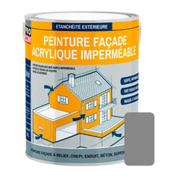 Peinture façade Procom crépi, façade à relief, imperméabilisation et protection des façades - Durable jusqu'à 10 ans 888888 2.5 litres