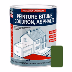 PEINTURE BITUME, BETON | SOL EXTERIEUR Peinture bitume, goudron, asphalte PROCOM® La peinture bitume PROCOM est une peinture  ...