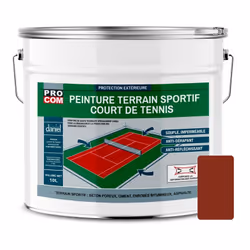 PEINTURE TENNIS | PEINTURE TERRAIN SPORTIF Peinture court de tennis PROCOM La peinture tennis PROCOM est une peinture spécial ...