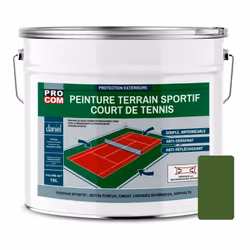 PEINTURE TENNIS | PEINTURE TERRAIN SPORTIF Peinture court de tennis PROCOM La peinture tennis PROCOM est une peinture spécial ...