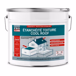 ÉTANCHÉITÉ TOITURE | PEINTURE COOL ROOF Étanchéité Toiture Cool Roof PROCOM® Étanchéité Toiture Cool Roof PROCOM® est une pei ...