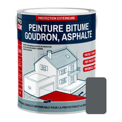 Procom - Peinture bitume, résine sol enrobé bitumeux, asphalte, goudron, macadam 575d5e 2.5 litres
