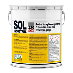 Procom - Peinture époxy sol industriel et garage, trafic intensif - Résine Époxy Sol c8c8c7 Kit 5 Kg