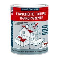 Procom - tanchéité transparente polyuréthane - Résine d'étanchéité transparente toiture, véranda, verrière, serre