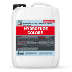 Hydrofuge coloré toiture, imperméabilisant toiture tuile, ardoise, terre cuite, béton, ciment, ravive les teintes Procom 4A3526 20 litres