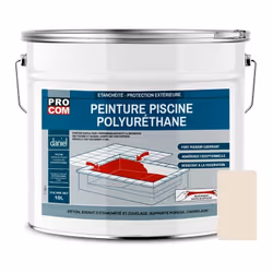 PEINTURE PISCINE BÉTON | PEINTURE POLYURÉTHANE Peinture Piscine Béton PROCOM ® La Peinture Piscine Béton PROCOM® est spéciale ...