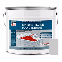 PEINTURE PISCINE BÉTON | PEINTURE POLYURÉTHANE Peinture Piscine Béton PROCOM ® La Peinture Piscine Béton PROCOM® est spéciale ...