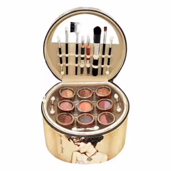 GLOSS - Mallette de maquillage vintage - 36 pièces