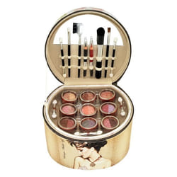 GLOSS - Mallette de maquillage vintage - 36 pièces