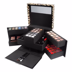 Coffret maquillage - GLOSS - Luxurious - 87pcs - 42 ombres à paupières - 6 blush - 2 rouges à lèvres