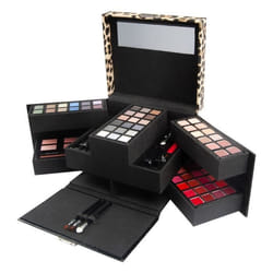 Coffret maquillage - GLOSS - Luxurious - 87pcs - 42 ombres à paupières - 6 blush - 2 rouges à lèvres