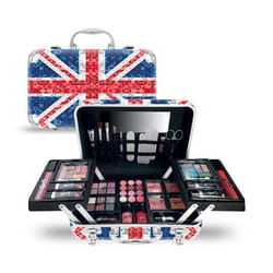 Mallette de maquillage XXXL - Design London Diamonds - NO NAME - Diverses couleurs