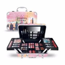 Coffret maquillage - GLOSS - Fashion Victim - 48pcs - Rose - Accessoires inclus