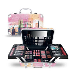 Coffret maquillage - GLOSS - Fashion Victim - 48pcs - Rose - Accessoires inclus