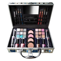 Mallette de maquillage - Black Clothing Style - 24 ombres à paupières - 4 blush - 4 rouges à lèvres