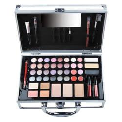 Mallette de Maquillage - GLOSS - Fashionista - 24 Ombres à Paupières - 8 Baumes à Lèvres - 4 Blushs
