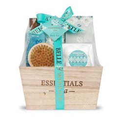 Coffret de bain - Essentials Spa - 5pcs - Gel douche 160ml - Lotion corporelle 100ml - Cristaux de bain 100g
