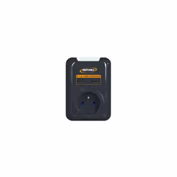 INFOSEC S1 USB NEO - Unité de distribution secteur - CA 230 V - 3680 Watt (3 pôles (France/Belgique), 2 x USB)
