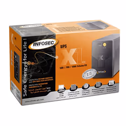 Infosec X1 EX 1000 alimentation d'énergie non interruptible Interactivité de ligne 1 kVA 2 sortie(s) CA
