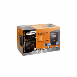 Infosec X3 500 alimentation d'énergie non interruptible Interactivité de ligne 500 kVA 240 W 2 sortie(s) CA - Vue supplémentaire 4