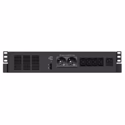 Infosec X4 600 RM Plus alimentation d'énergie non interruptible Interactivité de ligne 0,6 kVA 360 W 6 sortie(s) CA