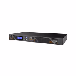 Infosec E3 Live 1500 RM alimentation d'énergie non interruptible Double-conversion (en ligne) 1,5 kVA 900 W 4 sortie(s) CA
