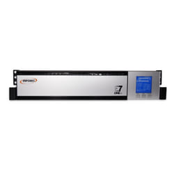 Infosec E7 One 1500 RT alimentation d'énergie non interruptible Double-conversion (en ligne) 1,5 kVA 1500 W 8 sortie(s) CA