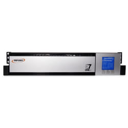 Infosec T E7 One 2000 RT alimentation d'énergie non interruptible Double-conversion (en ligne) 2 kVA 2000 W 8 sortie(s) CA