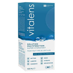 Vitalens Solution Multifonction pour Lentilles de Contact 100 ml