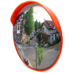 Reskal - Miroir de circulation convexe 80 cm sécurité intérieur et extérieur