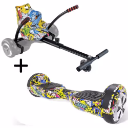Storex URBANGLIDE BUNDLE HOVERBOARD 65LITE 4AH MULTICOLOR + OFERTA Kart Pilot MULTICOLOR - 370092657317