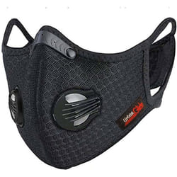 Masque Anti-Pollution UrbanGlide Trottinette electrique - Velo - Hoverboard Noir