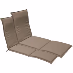 Coussin Garden pour bain de soleil - Lot de 2 - TAUPE