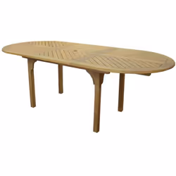 Robuste, la table de jardin Durban a une couleur très douce. L’eucalyptus qui a servi à sa fabrication est un bois clair avec ...