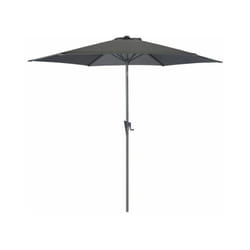 Proloisirs - Parasol 300 cm - manivelle - Gris / gris