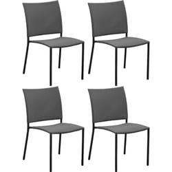 Proloisirs - Chaise de jardin Bonbon pour enfant (Lot de 4)