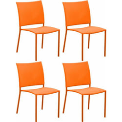 Chaise de jardin Bonbon pour enfant (Lot de 4)